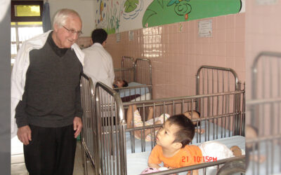Bishop Thomas Gumbleton visits Agent Orange victims in Vietnam