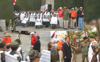 32 South Korean Victims of Agent Orange bring their case to the United Nations and Washington, DC