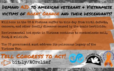 Take action:  Help American Veterans and Vietnamese Victims of Agent Orange